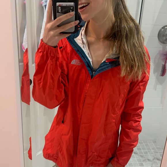 The North Face Jackets & Blazers - Red North face Rain Coat 🌧💧🧥
